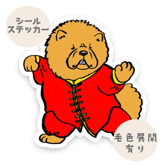 太極拳してるチャウチャウさん。59-4