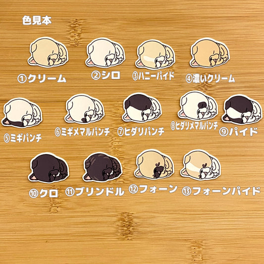 ちまっと寝てるフレブルちゃん。96−343