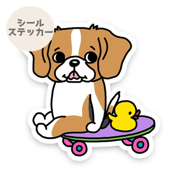 誰か来ないかなーって待ってるビーグルちゃん。85-