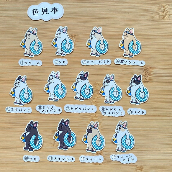 プールで待ち合わせのフレブルちゃん。96−295