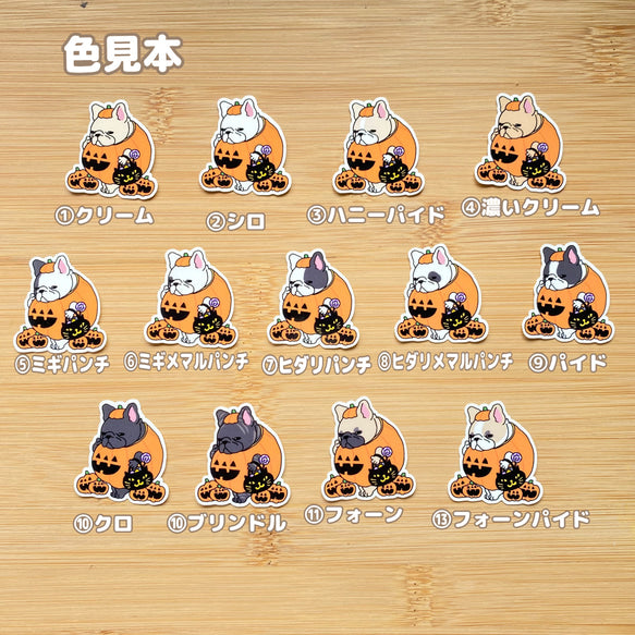 お菓子もらいすぎちゃったフレブルちゃん。96−324