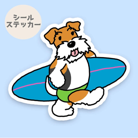 サーファーワイアーフォックステリアちゃん。124-5