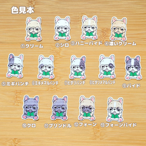 読書中のフレブルちゃん。96−332