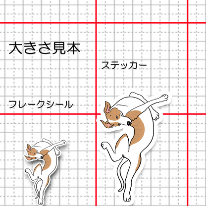 きっと幸せな夢の中のウィペットちゃん。13-7