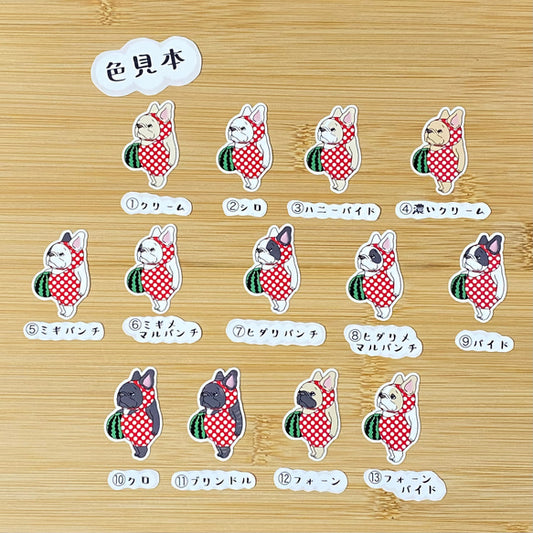 パラソル立ててるの待ってるフレブルちゃん。96−153