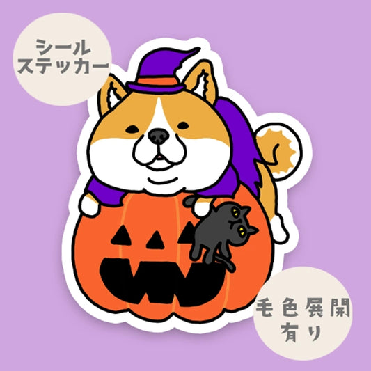 オバケカボチャとシバイヌさん。39-16