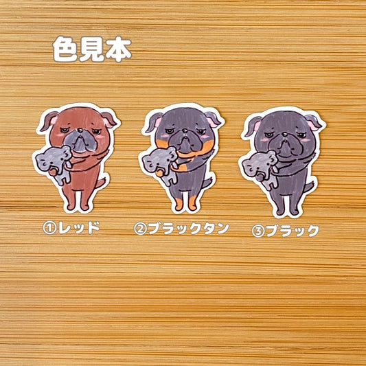 おりこうさんで待ってたプチブラちゃん。86-