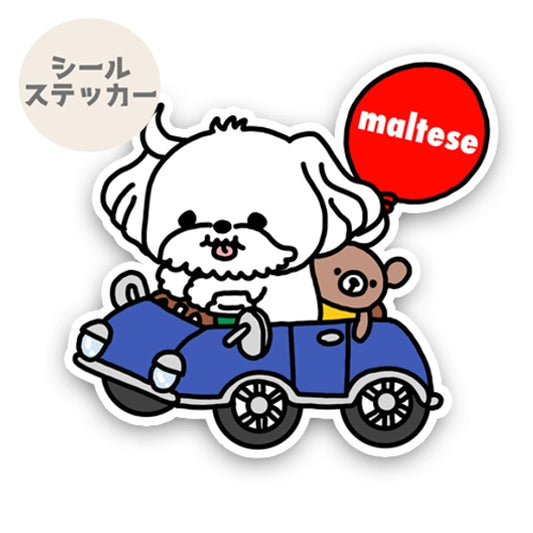 マルチーズちゃんの楽しいドライブ。109-