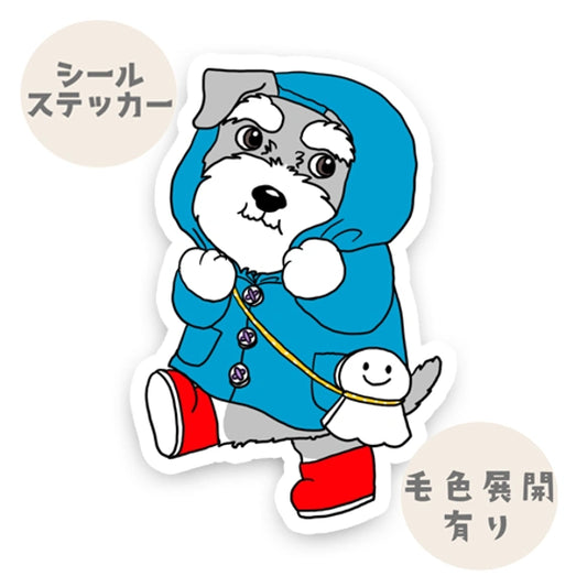 晴れてほしいシュナウザーちゃん。44-8