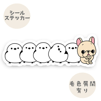 シマエナガとフレブルちゃん。96−185