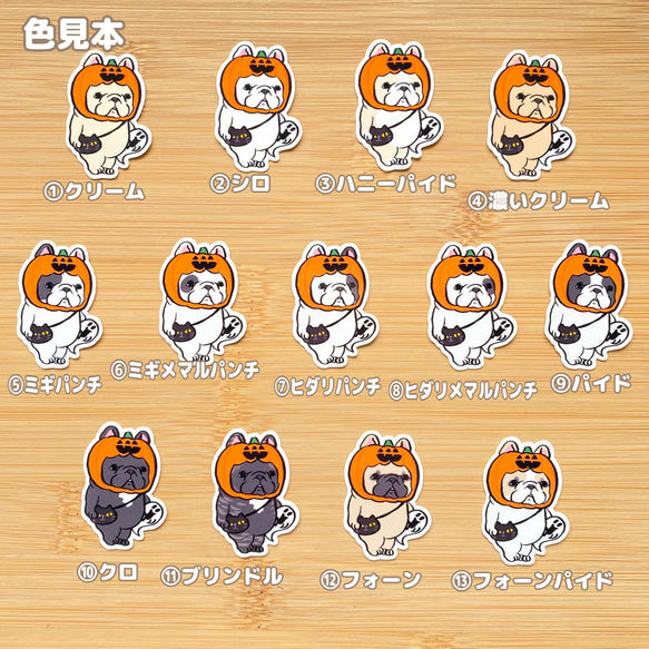 トリックオアトリートに緊張してるフレブルちゃん。96−327